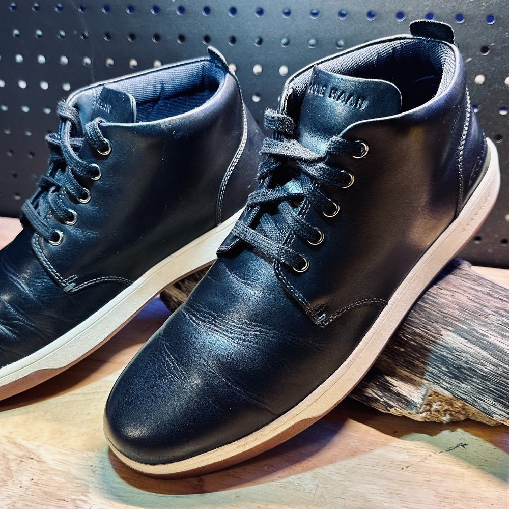 Cole Hann Black Leather